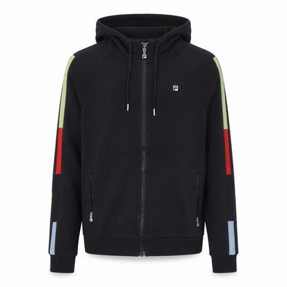 Mens UK Size XS FILA Black Full Zip Hoodie