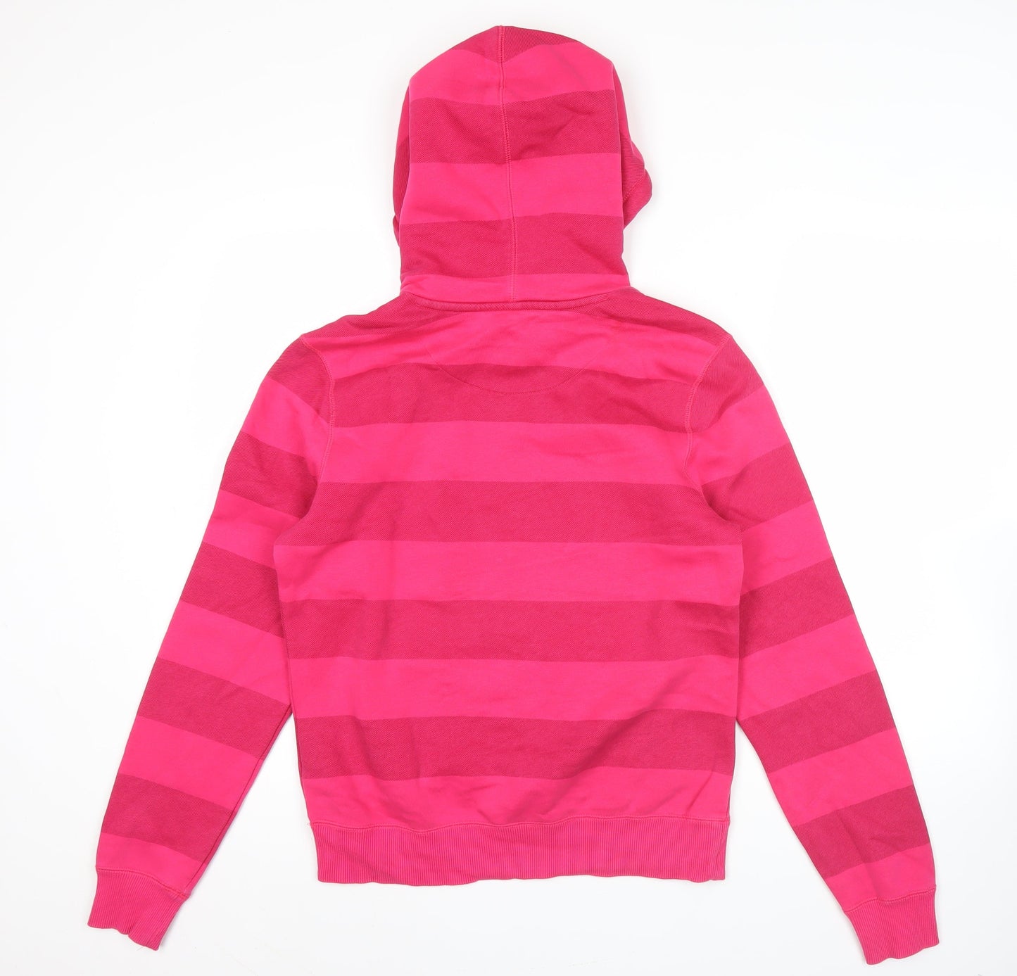 Nike Women’s Pink Striped Pullover Hoodie XL Athletic Dept