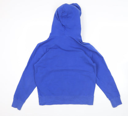 Mens UK Size S Champion Blue Pullover Hoodie