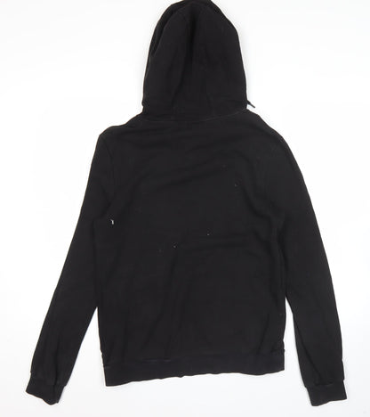 Mens UK Size S adidas Black Pullover Hoodie