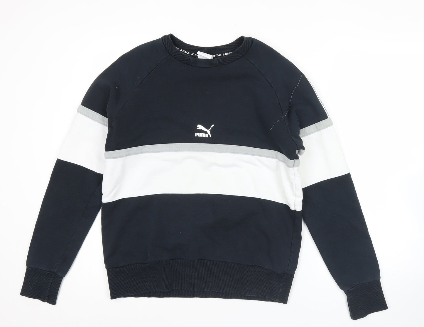 Mens UK Size S PUMA Multicoloured Pullover Sweatshirt