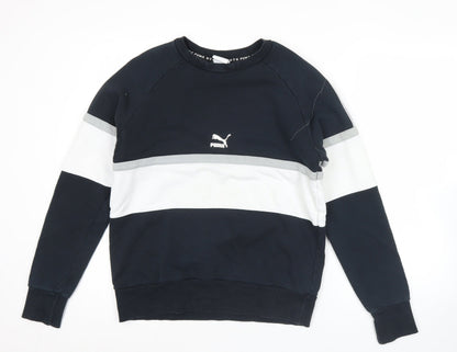 Mens UK Size S PUMA Multicoloured Pullover Sweatshirt