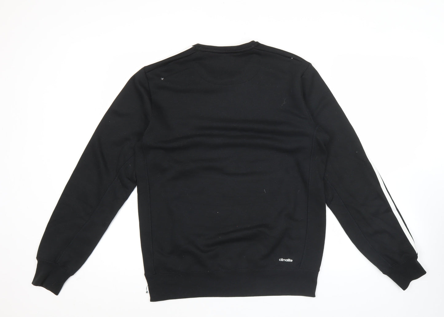 Mens UK Size S adidas Black Pullover Sweatshirt