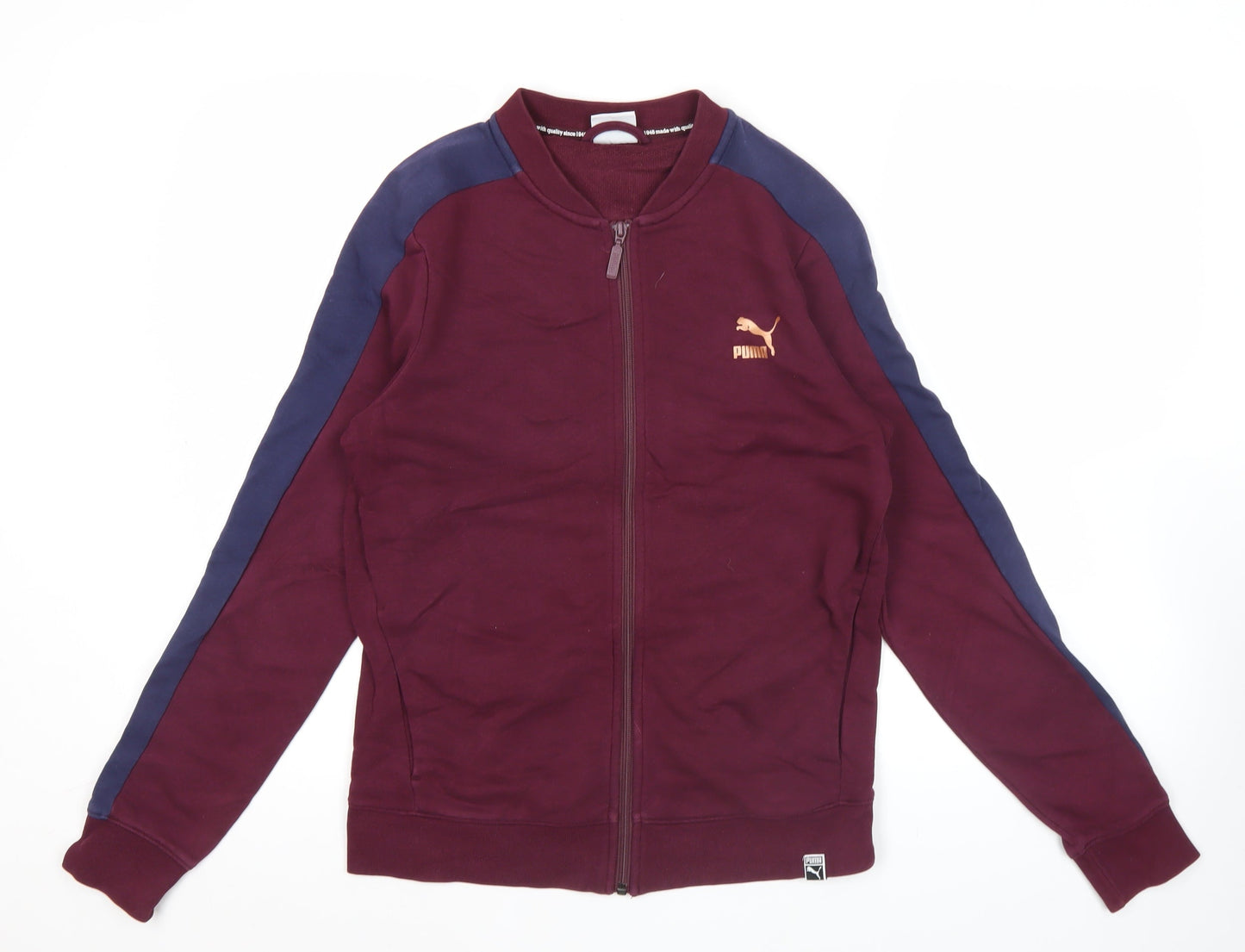 Puma Men's Red XL Track Jacket Full Zip Sportswear