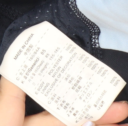 Nike Women’s Navy Blue Full Zip Hoodie Jacket Size M Dri-Fit