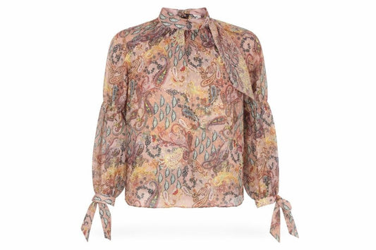 Womens UK Size 8 River Island Pink Tunic Blouse