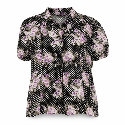 Womens UK Size L Masai Black Tunic Blouse