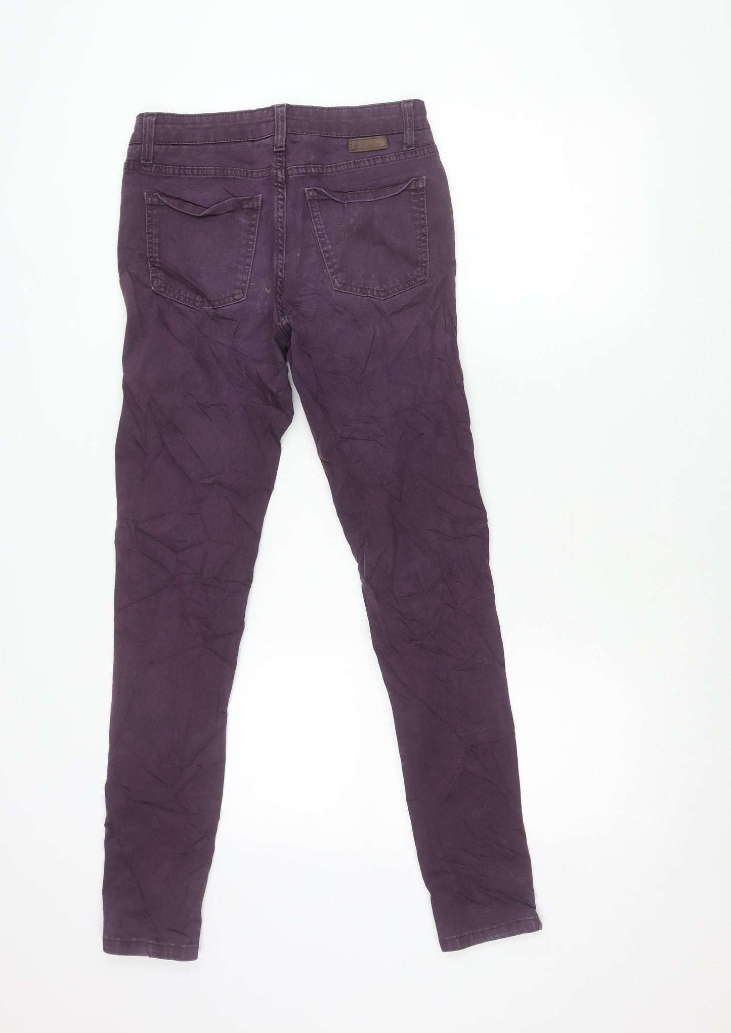 Boden Womens Purple Skinny Jeans Size 10 Slim Fit Stretch