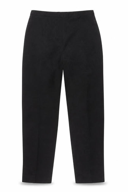 Gina Womens Black Size 12 Straight Leg Viscose Blend Trousers