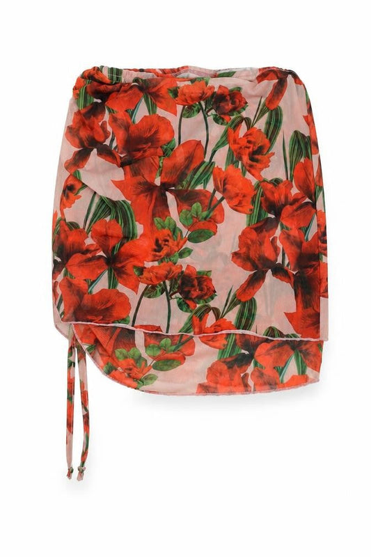 Womens UK Size 6 PRETTYLITTLETHING Wrap Chiffon Skirt