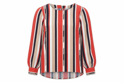 Womens UK Size XS Fransa Multicoloured Tunic Blouse