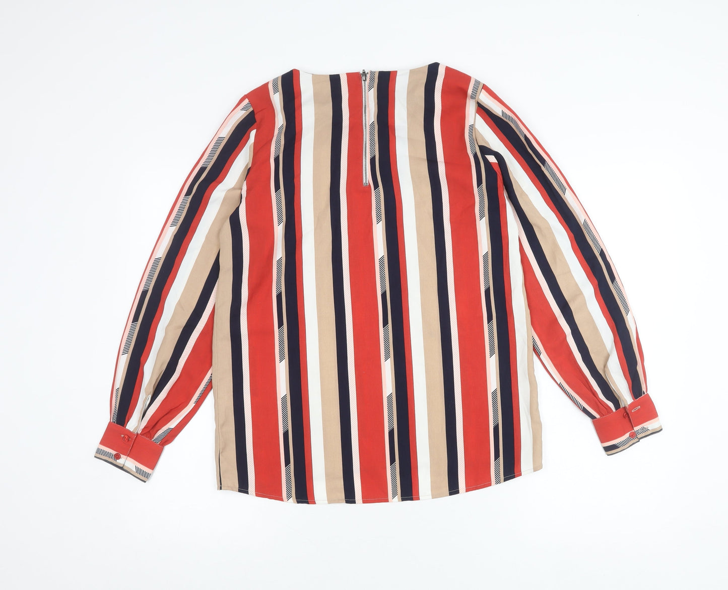 Womens UK Size XS Fransa Multicoloured Tunic Blouse