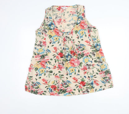 Womens UK Size 18 Simply Be Multicoloured Tunic Tank