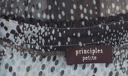 Womens UK Size 16 Principles Multicoloured Tunic Blouse