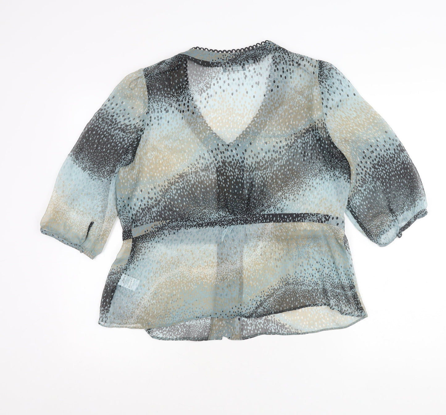 Womens UK Size 16 Principles Multicoloured Tunic Blouse