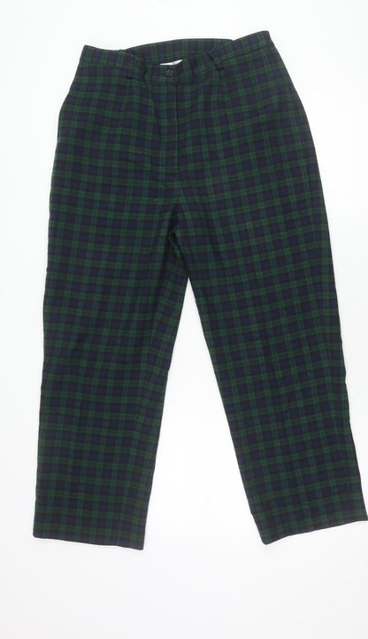 Unisex Adultss UK Size L Country Collection Classic Fit Casual Green Trousers