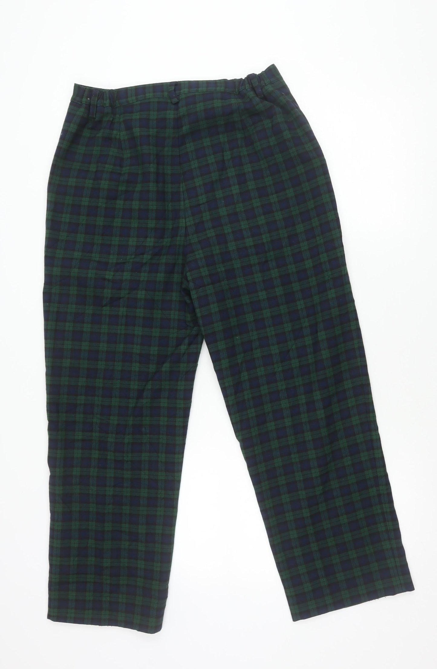 Unisex Adultss UK Size L Country Collection Classic Fit Casual Green Trousers