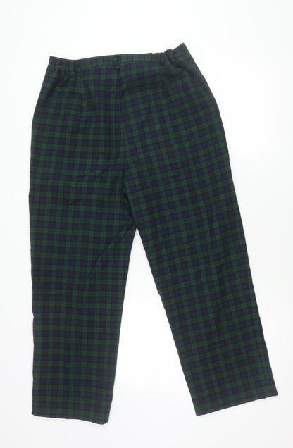 Unisex Adultss UK Size L Country Collection Classic Fit Casual Green Trousers