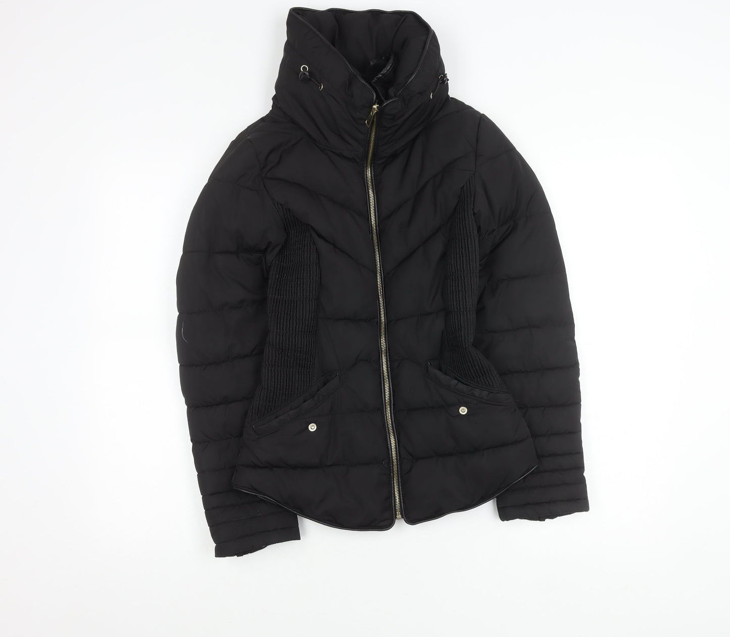 Womens UK Size 6 Atmosphere Black Puffer Jacket