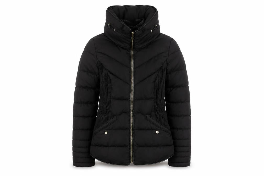 Womens UK Size 6 Atmosphere Black Puffer Jacket
