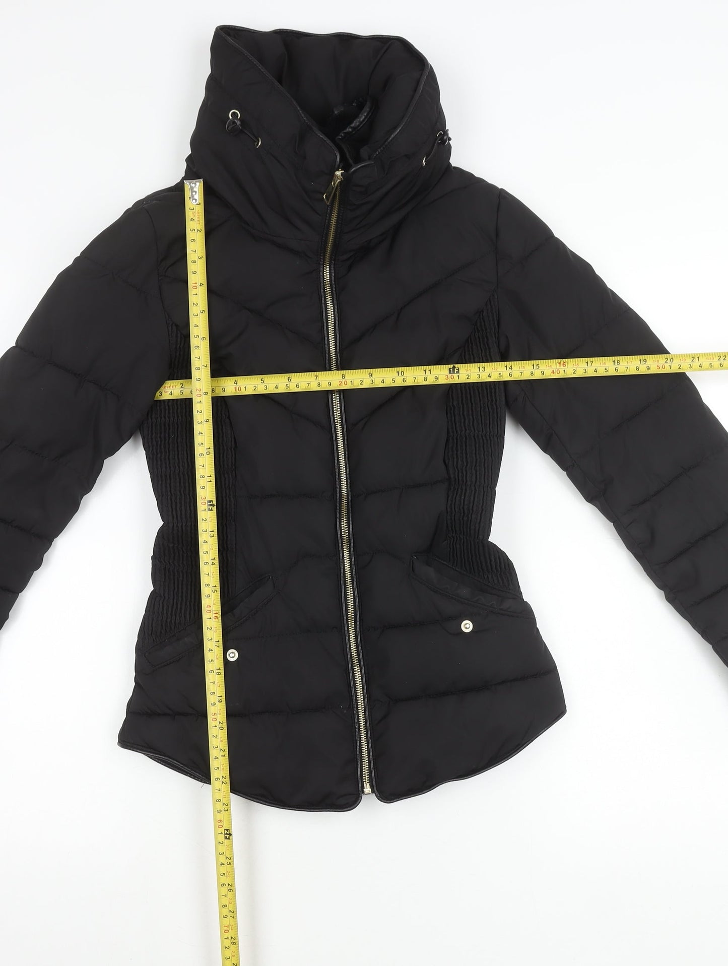 Womens UK Size 6 Atmosphere Black Puffer Jacket