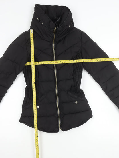 Womens UK Size 6 Atmosphere Black Puffer Jacket
