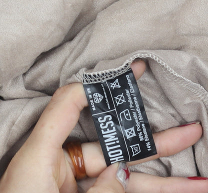 Hot!Mess Men’s Beige Chino Trousers XS Straight Leg Casual