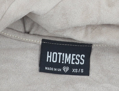 Hot!Mess Men’s Beige Chino Trousers XS Straight Leg Casual