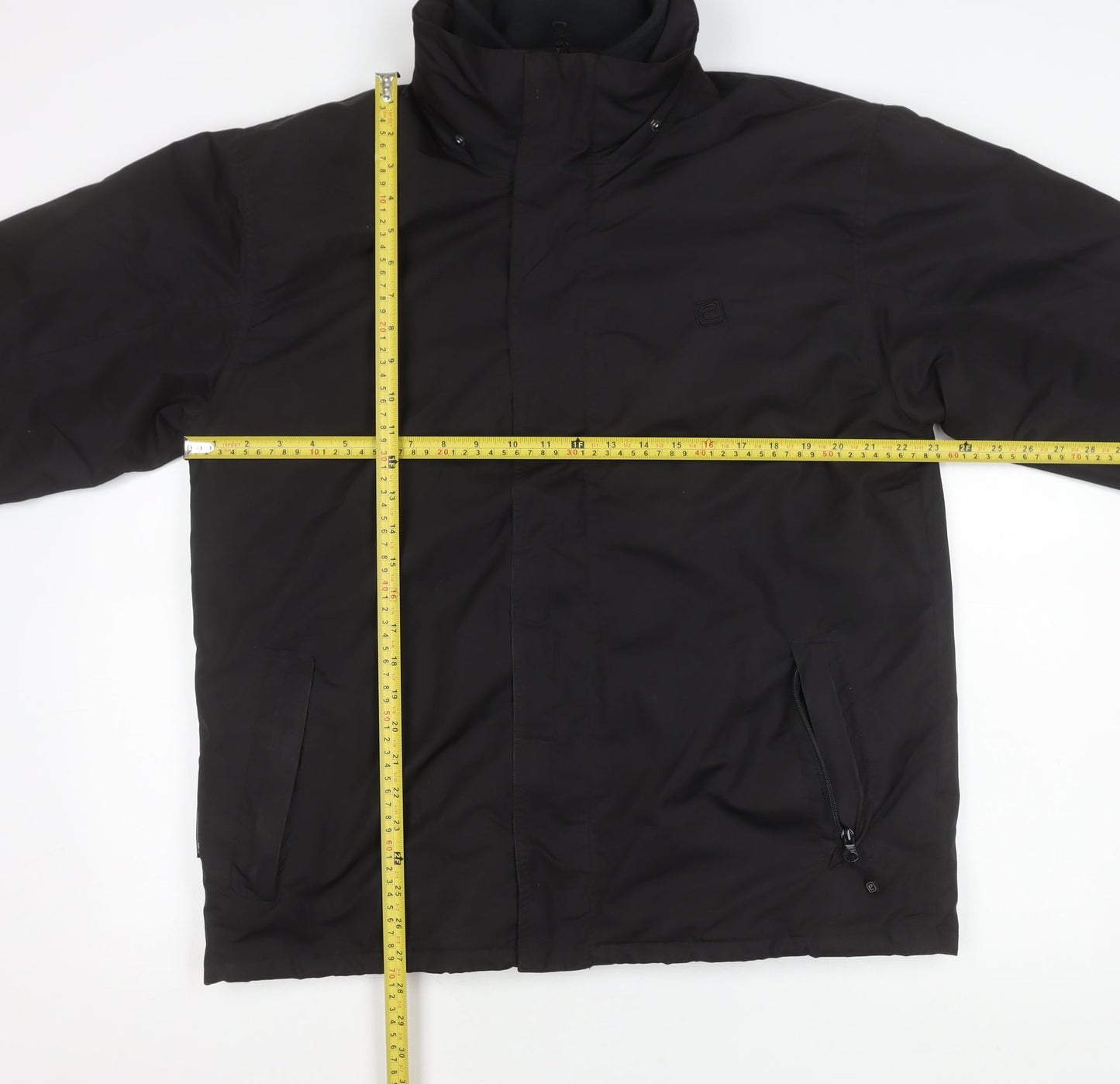 Mens UK Size M Mountain Essentials Black Parka Coat