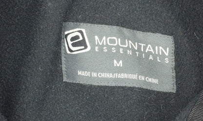 Mens UK Size M Mountain Essentials Black Parka Coat