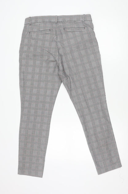 Womens UK Size 12 Gap Slim Fit Ankle Grey Trousers