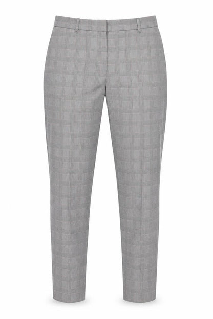 Gap Womens Grey Check Skinny Ankle Trousers Size 12