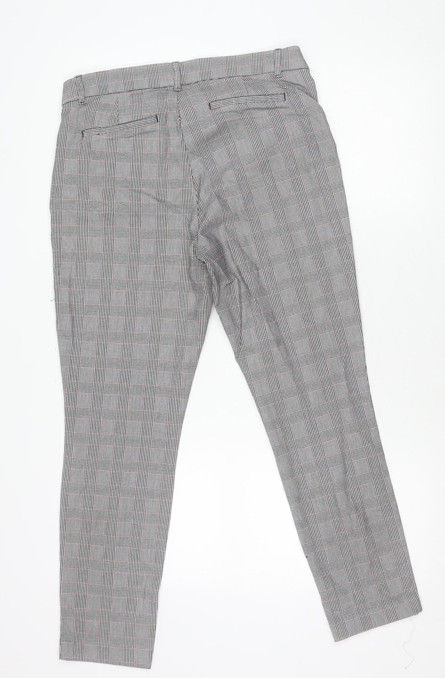 Womens UK Size 12 Gap Slim Fit Ankle Grey Trousers