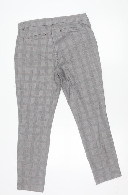 Womens UK Size 12 Gap Slim Fit Ankle Grey Trousers