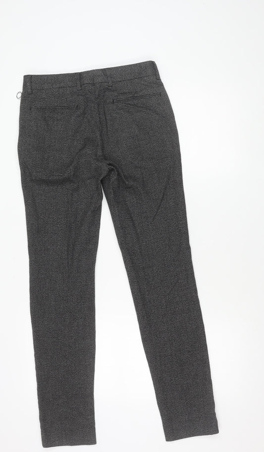 Womens UK Size 10 Topman Slim Fit CasualBusiness Grey Trousers