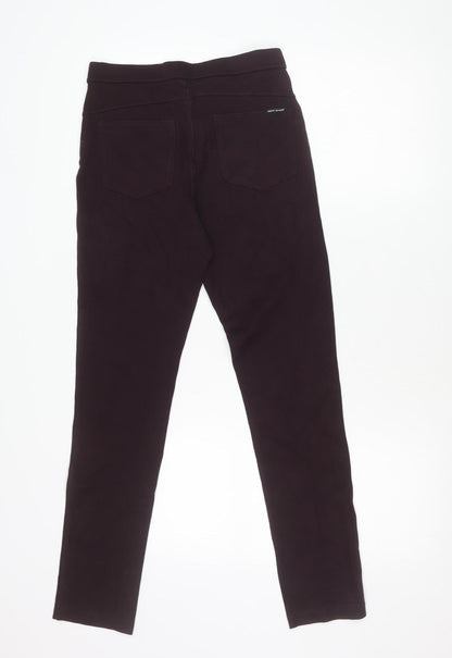 DKNY Jeans Womens Purple Jeggings Size S Skinny Stretch Denim