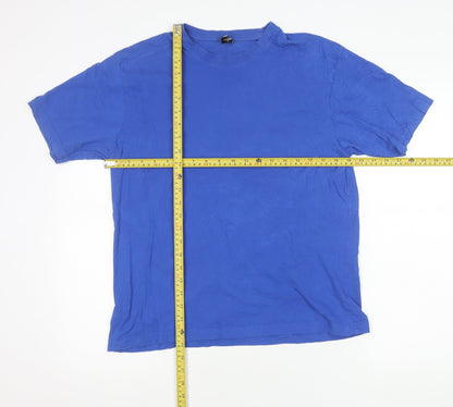 Mens UK Size L Donnay Blue  T-Shirt