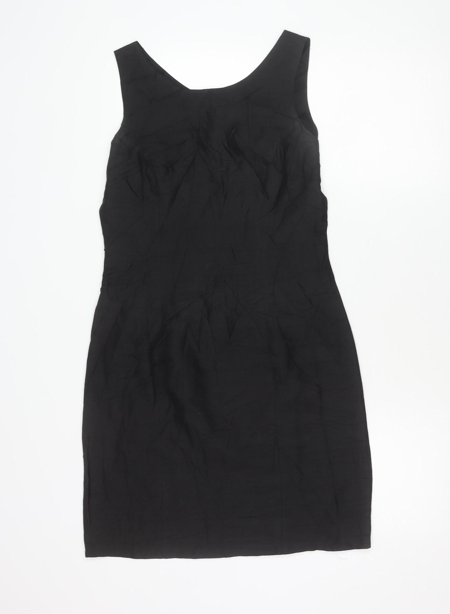 Marc Aurel Womens Black Size 10 Sleeveless Sheath Knee Dress