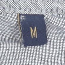 Henri Lloyd Men’s Grey Striped Cotton Button-Up Shirt M