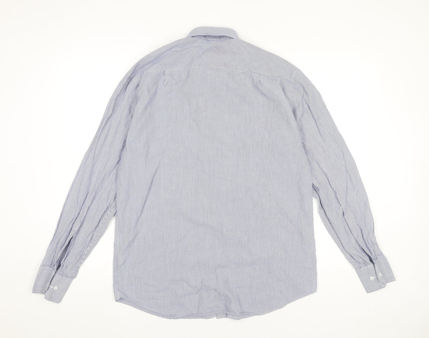 Mens UK Collar Size 15 Jack Reid Smart Blue  Dress Shirt