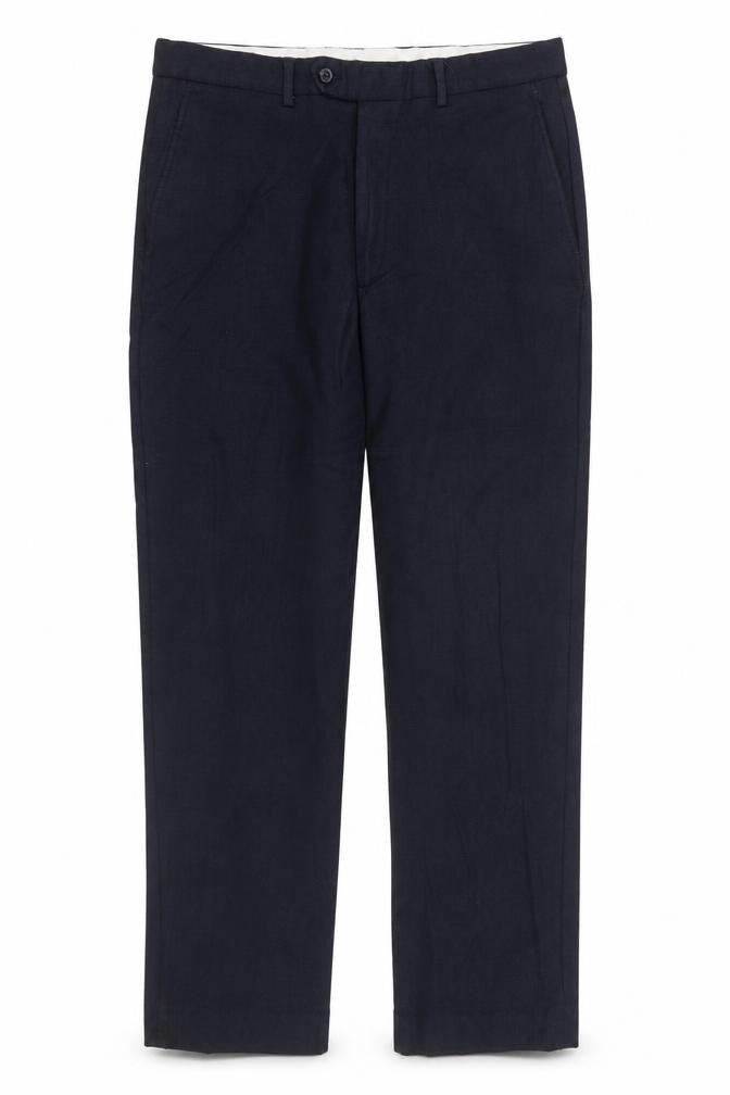 Mens UK Size 38R John Lewis Regular Fit Dress Pants Blue Trousers