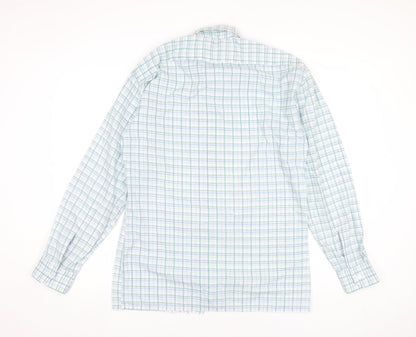 Mens UK Collar Size 15 Pierre Leon Smart Multicoloured  Dress Shirt