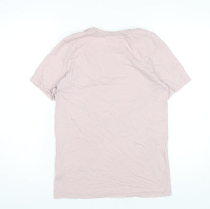 Womens UK Size S Nike Pink Basic T-Shirt