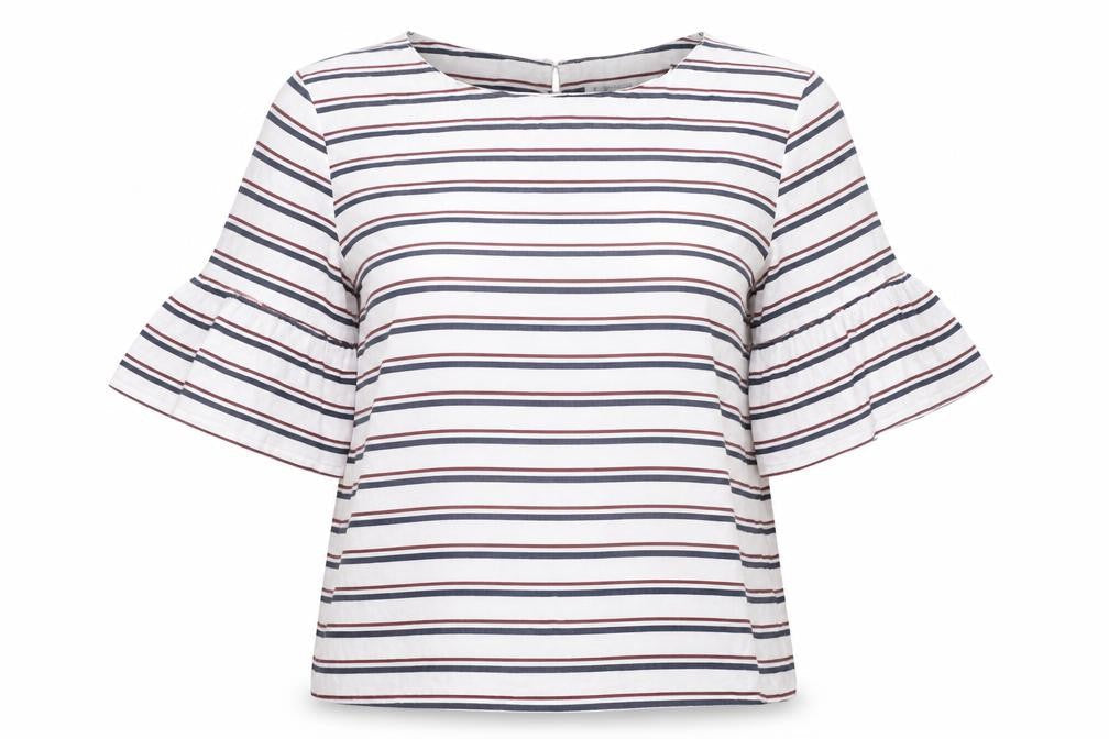 Womens UK Size 10 Forever New Multicoloured Tunic Blouse