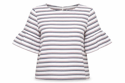Womens UK Size 10 Forever New Multicoloured Tunic Blouse
