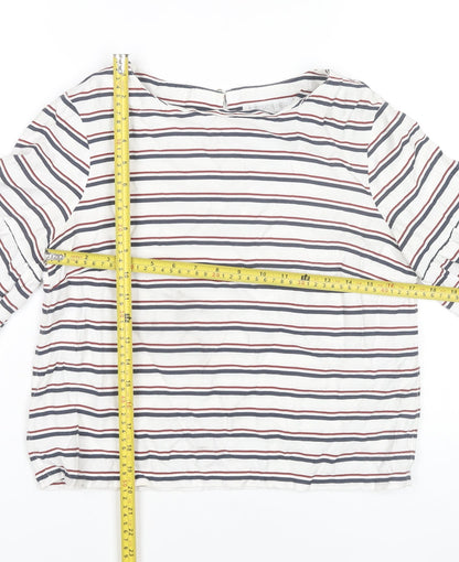 Womens UK Size 10 Forever New Multicoloured Tunic Blouse