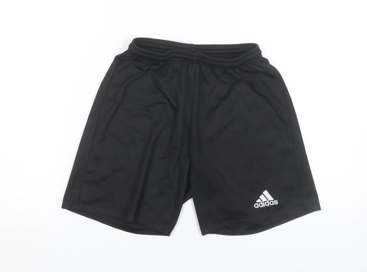 Adidas Mens Black S Sports Sweat Shorts Lightweight Quick Dry