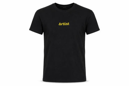 Sojo Sense Men’s Black Artlist Logo T-Shirt Medium Crew Neck