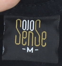 Sojo Sense Men’s Black Artlist Logo T-Shirt Medium Crew Neck