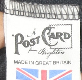 A Postcard From Brighton Women’s Blue Heart Jersey Top Size S